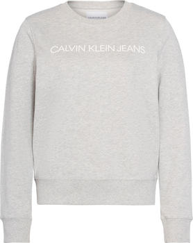 Calvin Klein Logo-Sweatshirt (J20J209761) light grey heather