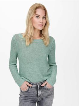 Only Onlgeena Xo L/s Pullover Knt Noos (15113356) vert clair
