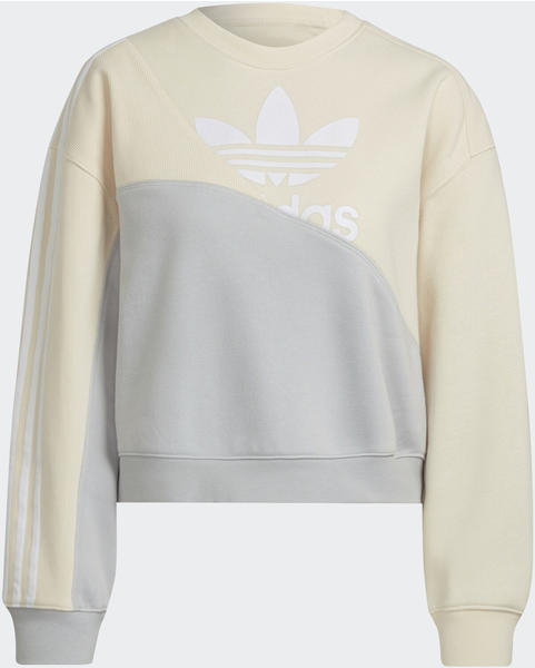 Adidas Originals Adicolor Split Trefoil Sweatshirt wonder white (HC7055)