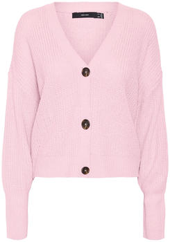 Vero Moda Vmlea Ls V-neck Cuff Cardigan Noos (10249632) parfait pink