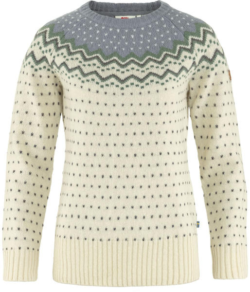 Fjällräven Övik Knit Sweater W chalk white/flint grey