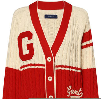 GANT Varsity Strickjacke (4803136) linen
