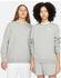 Nike Fleece Crew Club Sweatshirt (DQ5473) dark grey heather/white