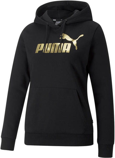 Puma Essentials+ Metallic Logo W Hoodie (849958) puma black/gold foil