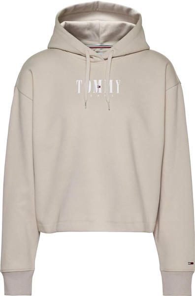Tommy Hilfiger Essential Logo Relaxed Fit Hoody (DW0DW14327) stony beige