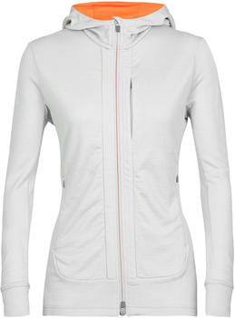 Icebreaker Women's Merino Quantum III Long Sleeve Zip Hoodie (0A59JW) grey Icebreaker Women's Merino Quantum III Long Sleeve Zip Hoodie (0A59JW) grey