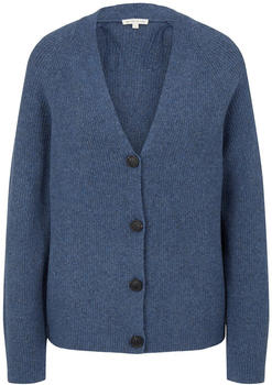 Tom Tailor Basic Cardigan (1033279) stormy sea blue melange