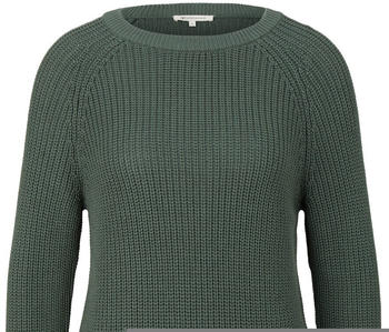 Tom Tailor Strickpullover mit Rundhalsausschnitt (1033306) green dust