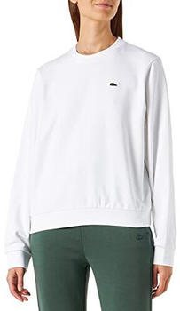 Lacoste Sweatshirt aus ungerautem Fleece mit Colourblock (SF9202) white