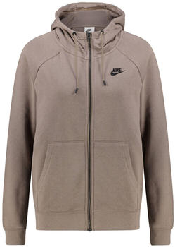 Nike Fleece-Hoodie (DX2317) olive grey/black