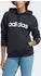 Adidas Women Training Essentials Linear Pullover Hoodie black-white (IC4426)