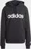 Adidas Women Training Essentials Linear Pullover Hoodie black-white (IC4426)