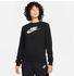 Nike NSW CLUB Sweatshirt black-white (DQ5832-010)