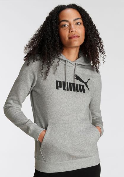 Puma Essential Logo Hoodie (586788) light gray heather