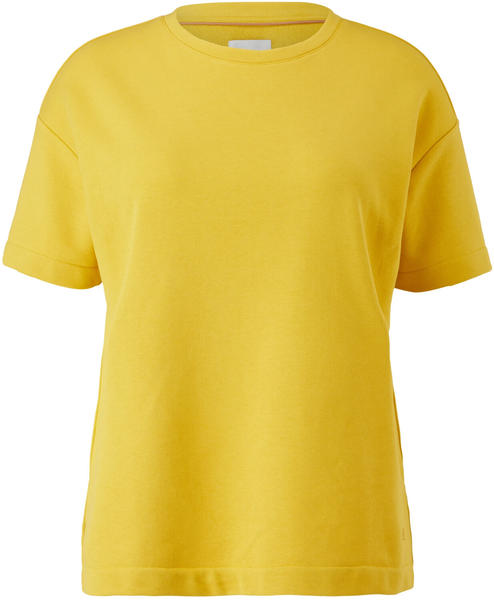 S.Oliver Sweatshirt mit kurzen Ärmeln (2121634.1508) gelb