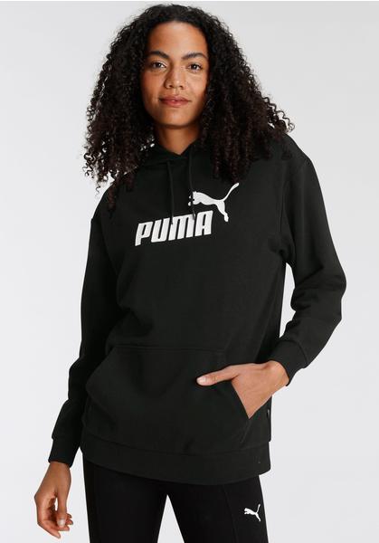 Puma Ess Elongated Logo Hoodie Schwarz (58687401)