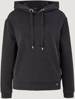 Comma Sweatshirt aus Modalmix (2124316.9999) schwarz