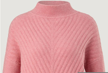 Comma Strickpullover aus Baumwollmix mit Wolle (2121637.2154) pink
