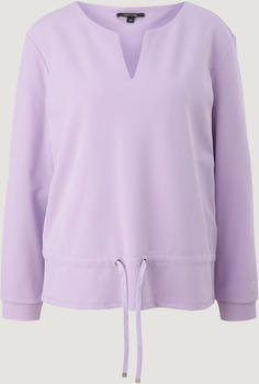 Comma Sweatshirt mit Tunnelzug (2125791.4704) lila