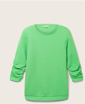 Tom Tailor Structured Pullover (1021114) strong green