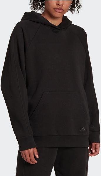 Adidas ALL SZN Fleece Boyfriend Hoodie black (HC8823)