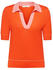 Esprit Gewebter V-Ausschnitt-Pullover mit Leinenanteil orange red (023EE1I306)
