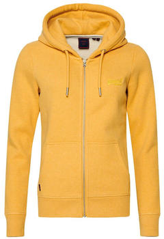 Superdry Vintage Logo Emb Full Zip Sweatshirt (W2011449A) yellow