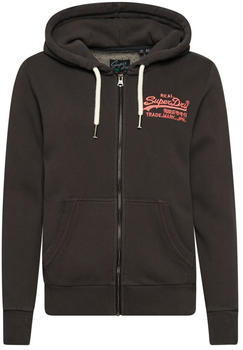 Superdry Vintage Vl Neon Full Zip Sweatshirt (W2011866A) grey