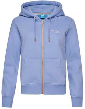 Superdry Essential Logo Full Zip Sweatshirt (W2012047A) blue