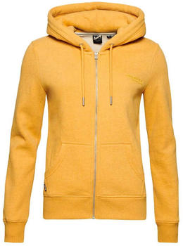 Superdry Essential Logo Full Zip Sweatshirt (W2012047A) yellow