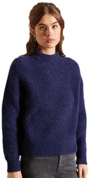 Superdry Alpaca Blend Crew Sweater (W6110364A) blue