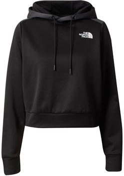 The North Face Women's Reaxion Fleece Pullover Hoodie (7ZAC) tnf Black-Asphalt Grey