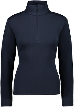 CMP Women's Sweatshirt in Stretch-Performance Fleece (38E1596) black blue