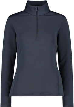 CMP Women's Sweatshirt in Stretch-Performance Fleece (38E1596) titanio