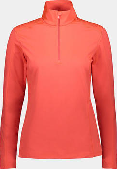 CMP Women's Second-Layer Sweatshirt in Softech (30L1086) fluo red