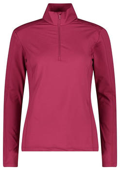 CMP Women's Second-Layer Sweatshirt in Softech (30L1086) sangria
