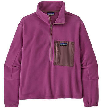 Patagonia Women's Microdini 1/2-Zip Fleece Pullover (26260) amaranth pink