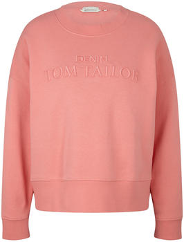 Tom Tailor Denim Oversized Sweatshirt (1032938-15121) peach pink