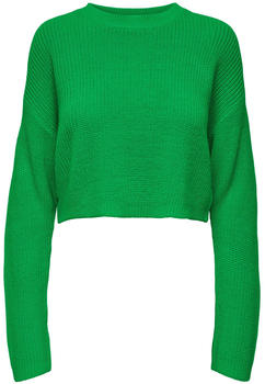 Only ONLMALAVI L/S CROPPED PULLOVER KNT NOOS (15284453-4189363) green bee