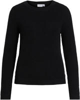 Vila Rundhalspullover "VIDALO O-NECK L/S KNIT TOP- NOOS" Baumwolle, regular fit