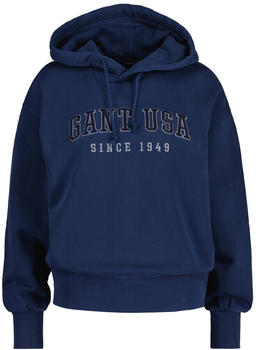 GANT USA Graphic Hoodie (4200657-433) evening blue