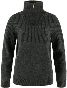 Fj&auml;llr&auml;ven &Ouml;vik Half Zip Knit W (86993) dark grey