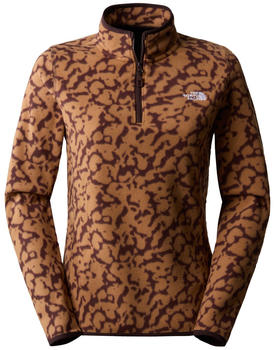 The North Face 100 Glacier Printed Half Zip almond butter graphic dye print