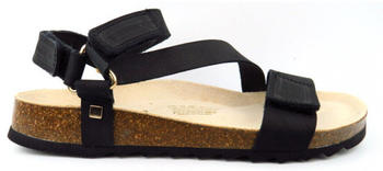Legero CLEAR Nubuk Damen Sandale schwarz