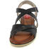 Jana Shoes 8-8-28115-28 Flache Sandale schwarz