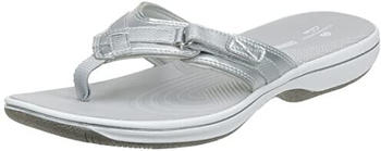 Clarks Breeze Sea Flipflop silberfarben