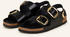 Birkenstock Milano Big Buckle Naturleder Lack