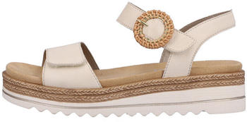 Remonte Dorndorf Riemchensandalen Vanillebeige Glattleder