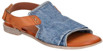 MUSTANG 1388-802 Flache Sandale jeansblau