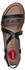 Jana Shoes Damen Sandale braun schwarz 9340903